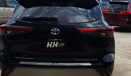 TOYOTA HIGHLANDER 2020 BACK VIEW