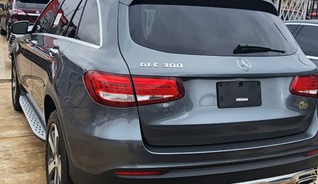 MERCEDES BENZ GLC450 2016 BACK VIEW