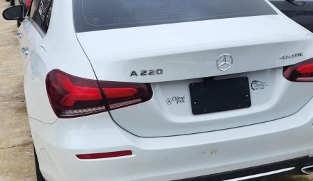 MERCEDES BENZ A220 2020 BACK VIEW