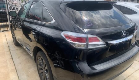 lexus rx350 2014 back view